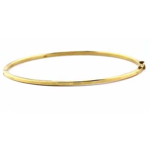 Echt Diamant Damen Armreif 2 Karat Gelbgold 14K Schmuck