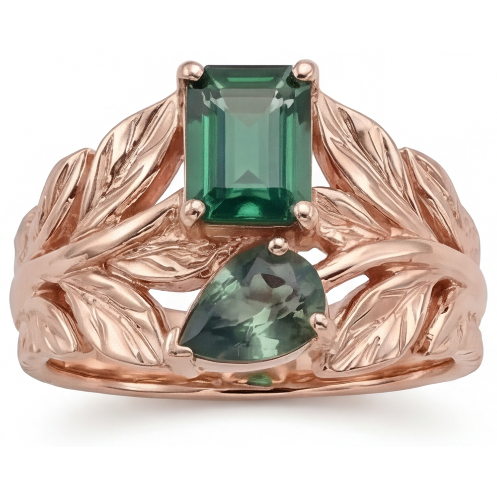 Eleganter Farbstein-Ring 2,50 Karat – Hauptansicht