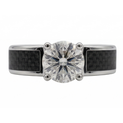 Handgefertigter Diamant Männer-Ring 1,50 Karat | HarryChadEnt