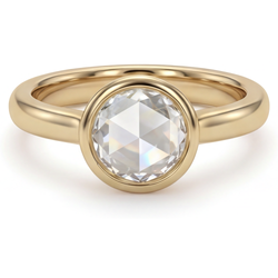 Rosen-Schliff Solitär-Verlobungsring – Diamant 2,75 Karat 14K