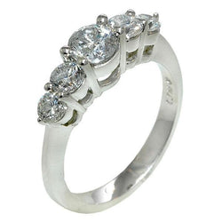 Antragsring 14 Karat Roségold – Edler Diamant Brillantschliff 3