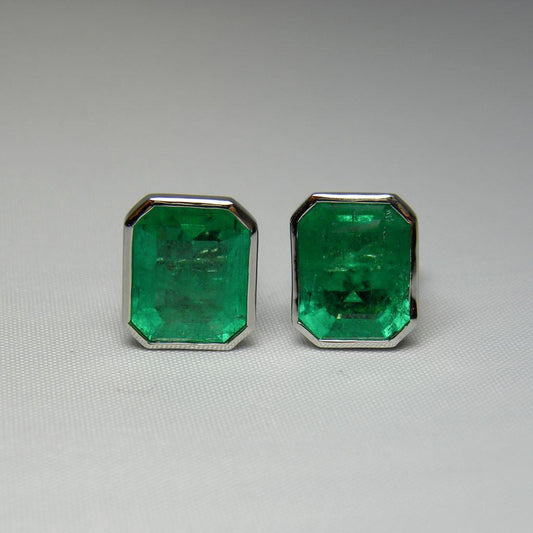 echter diamant 7.00Karat ohrring Vorderansicht