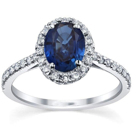 Saphir-Ring Für Frauen