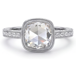 Luxuriöser Rosen-Schliff Edler Diamant Halo-Ring – 3,25 Karat