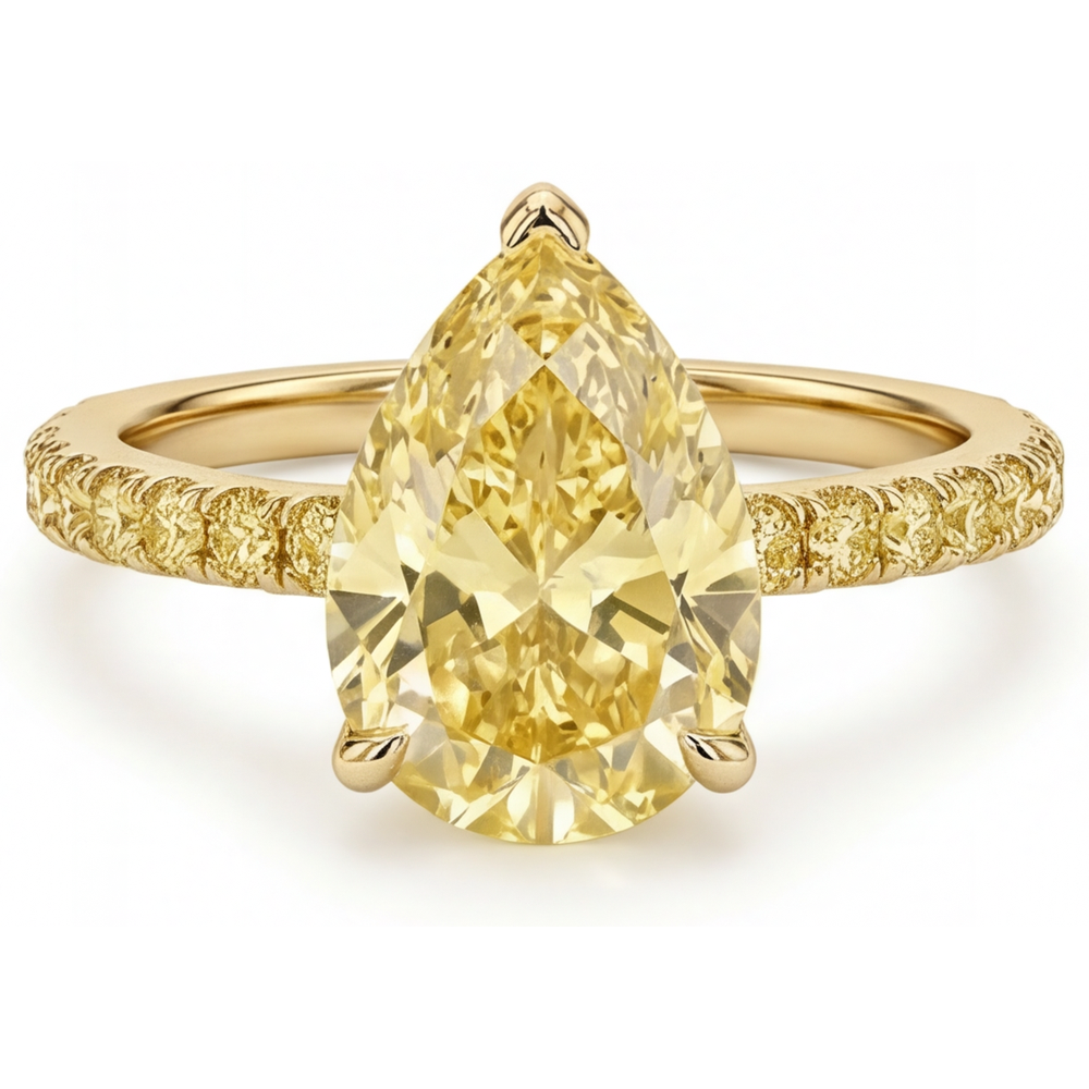 Zeitloser Schmuck-Ring 3 Karat – Hauptansicht