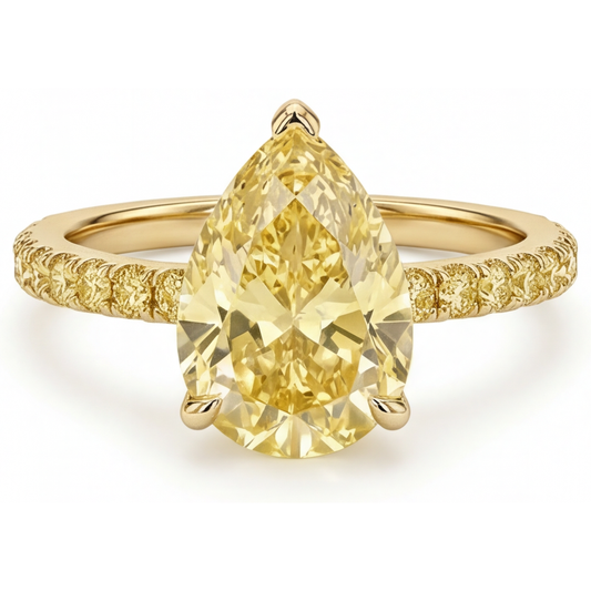 Zeitloser Schmuck-Ring 3 Karat – Hauptansicht
