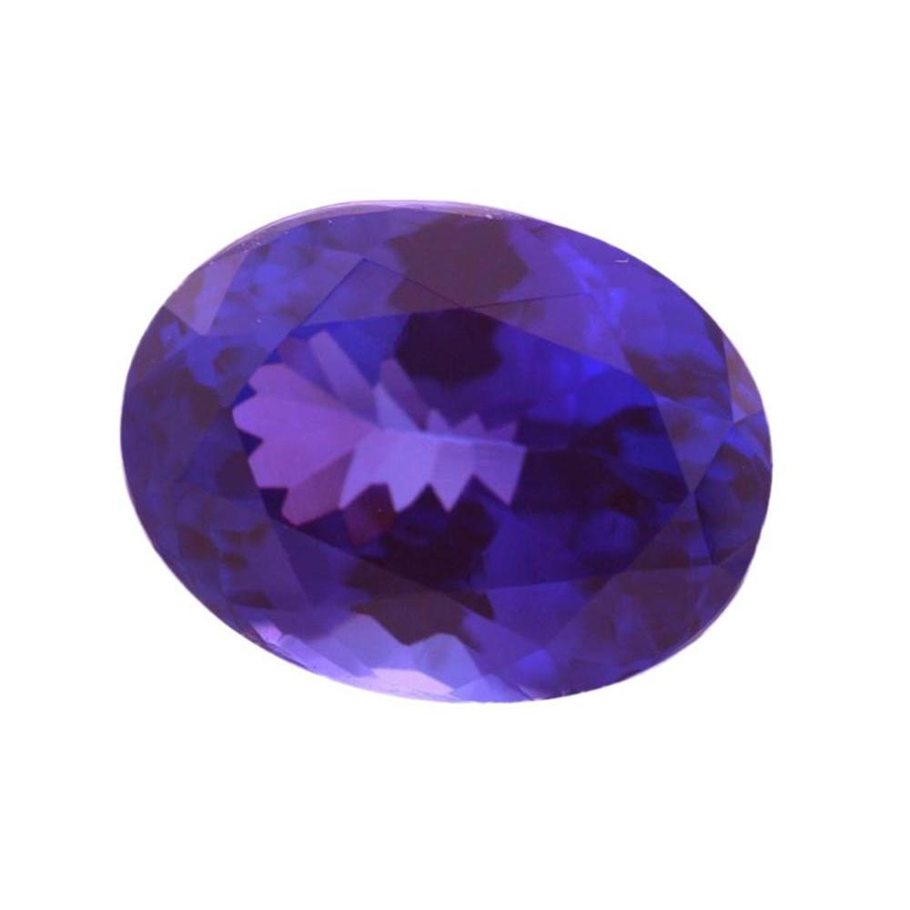 Echter Tansanit Loose Sapphires Natural 6 Karat Gold – Hauptansicht