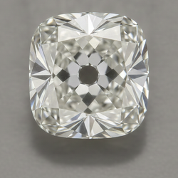 Echter antiker Old Mine Kissenschliff authentischer loser Diamant F VS1 8 Karat