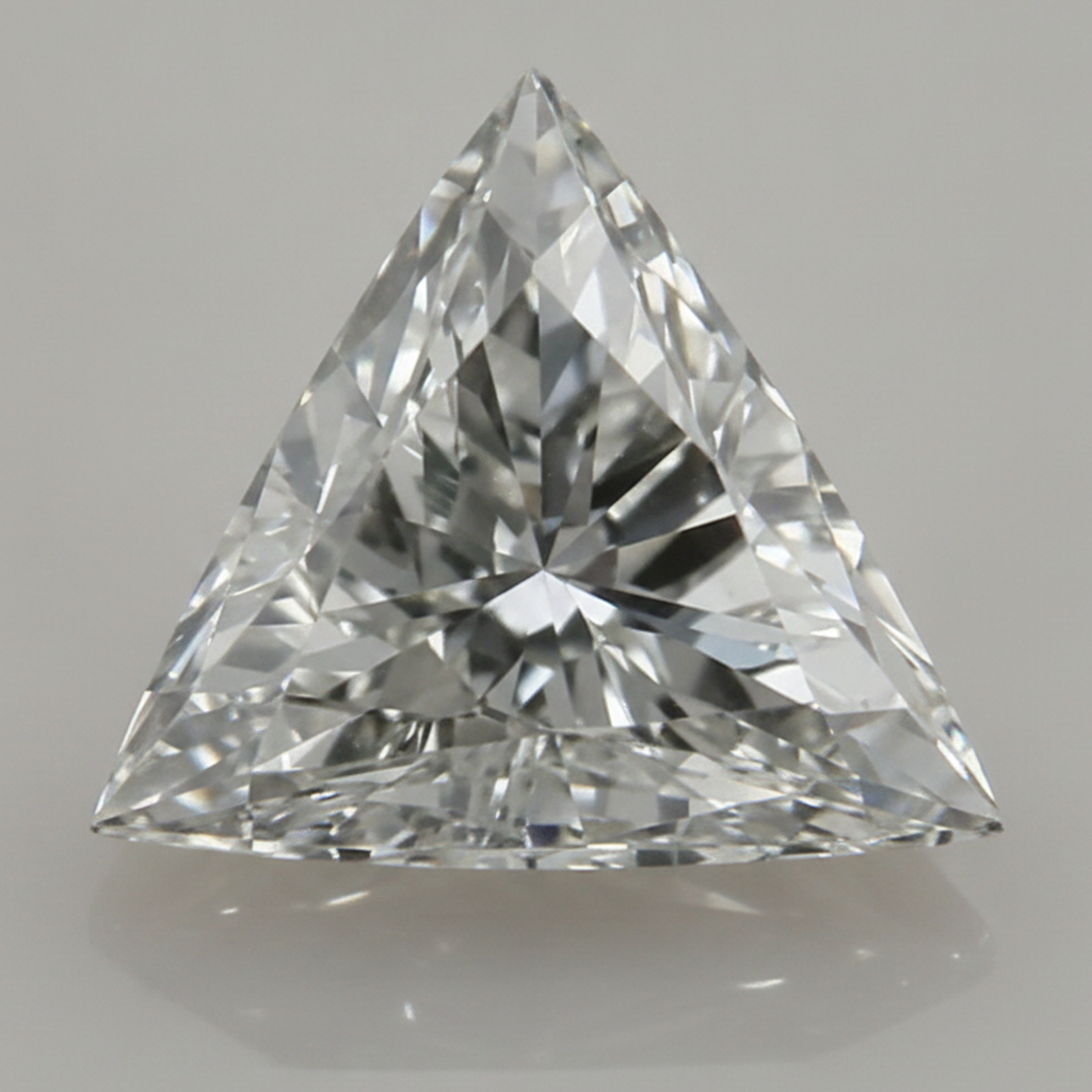 Echter F VS1 4 Karat Trillion-Schliff Natürlicher loser Diamant aus der Erde gewonnen