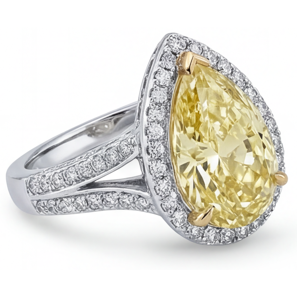 Zeitloser Ring 4,5 Karat – Draufsicht