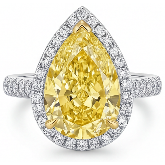 Handgemachter Schmuck-Ring 3,50 Karat – Hauptansicht