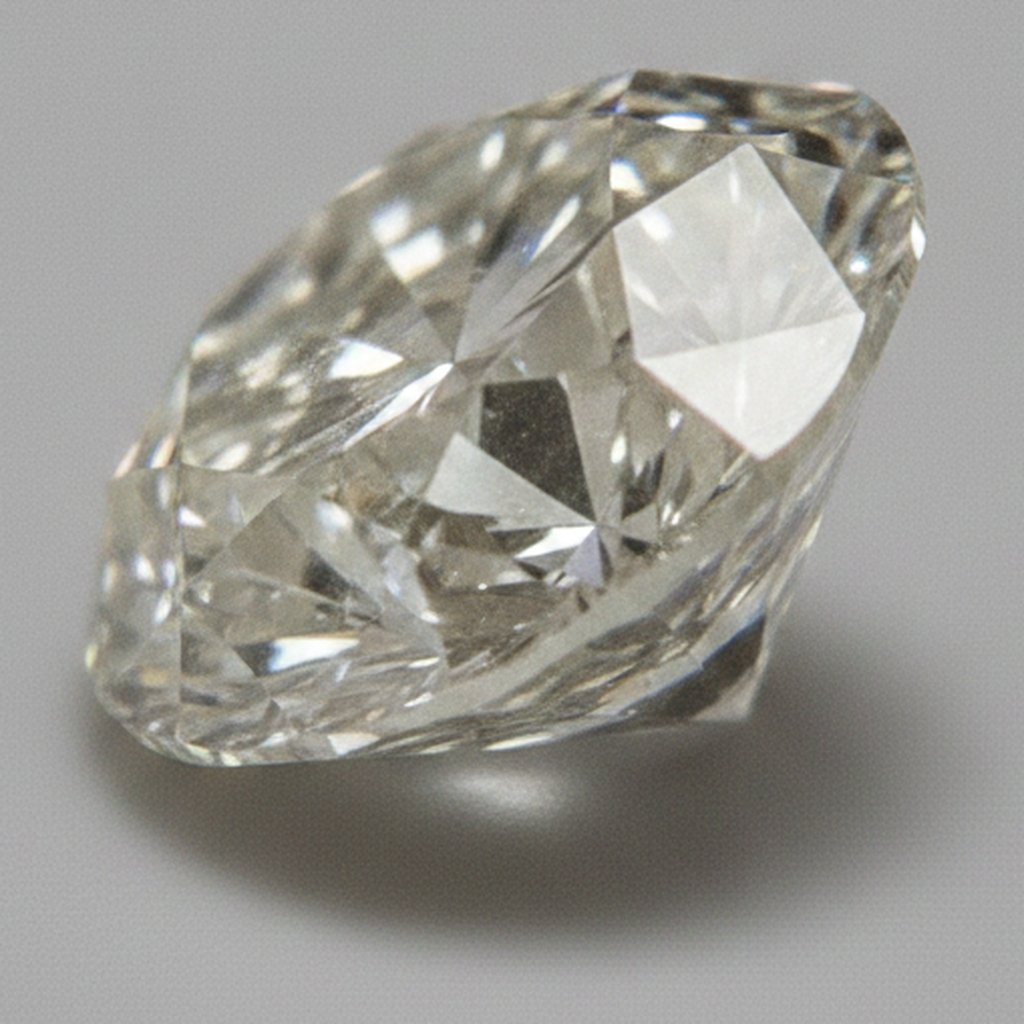 Loser Diamant Alter Bergmann Rundschliff Echt G VS1 7 Karat Original