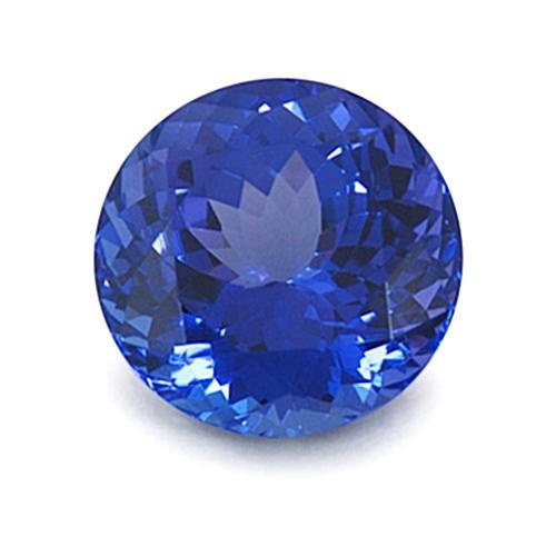 Feiner Violetter Tansanit Loose Sapphires Natural 5 Karat – Hauptansicht
