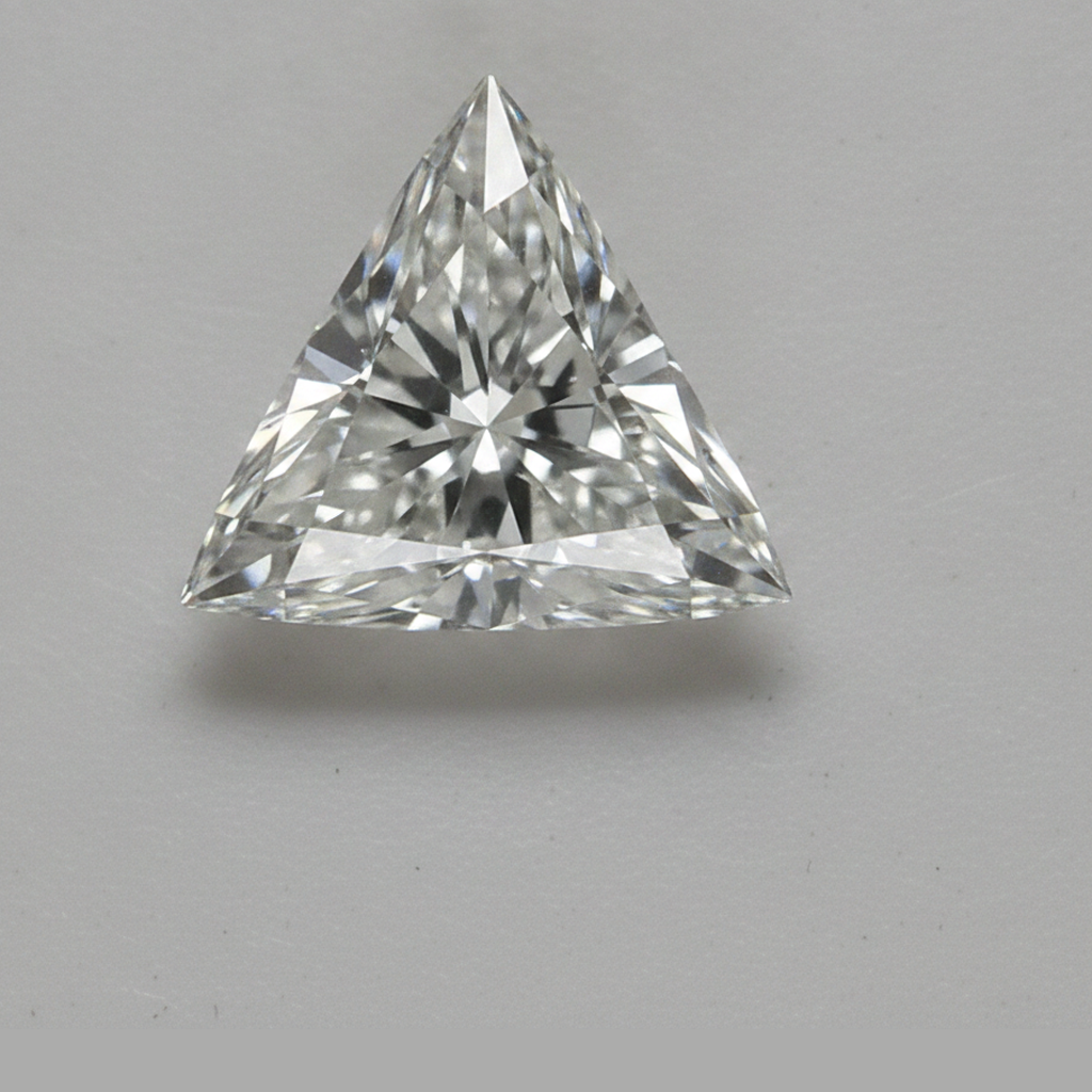 Natürlicher F VS1 aus der Erde gewonnener 10 Karat Trillion-Schliff Natur-Diamant lose
