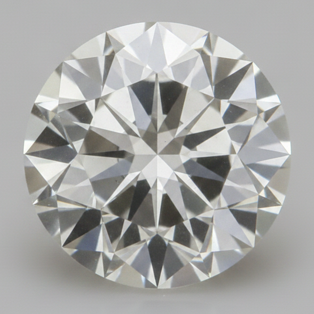 Natürlicher F VS1 Alteuropäischer Schliff loser Diamant 2.5 Karat aus der Erde gewonnen, rund