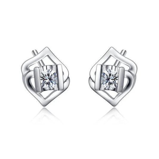 1.60 Ct Runder Brillantschliff Natürliche Diamanten Damen Ohrstecker