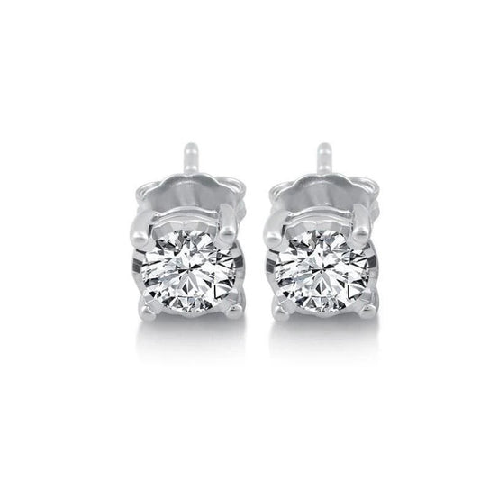 Echt Damen Ohrstecker 3.80 Ct