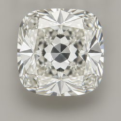 Alter Bergmann Kissenschliff loser Diamant G VS1 7 Karat echt natürlich
