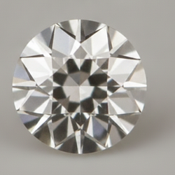 Echter, aus der Erde gewonnener, runder, natürlicher, loser Diamant, G VS1, Alteuropäischer Schliff, 7 Karat