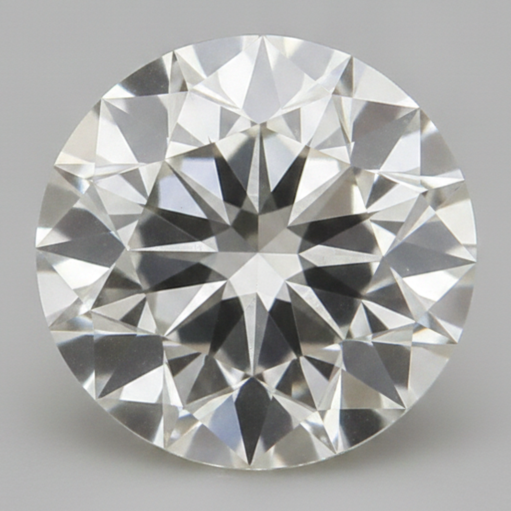 Echter F VS1 Natürlicher loser Diamant Antiker Alteuropäischer Rundschliff 3 Karat