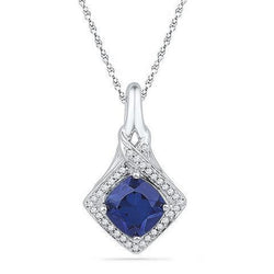 VVS Reinheit Royalblauer Saphir Schmuck 1,07 Karat – 14K Weißgold