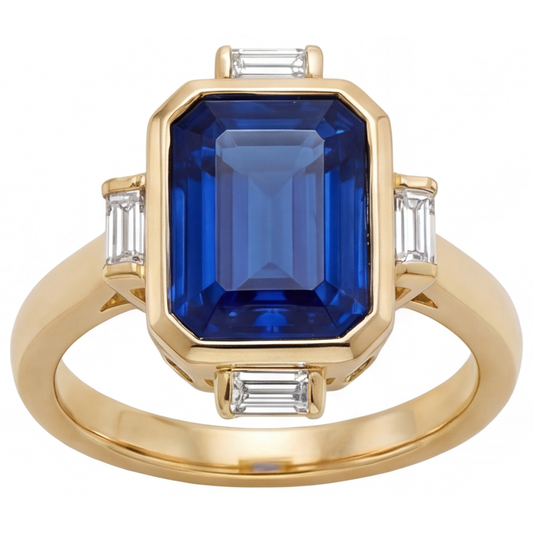 Feiner Schmuckstein-Ring 4,80 Karat – Hauptansicht