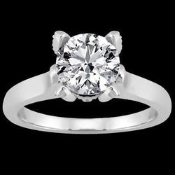 Runder Brillant-Diamant-Solitär-Ring 2,50 cts.