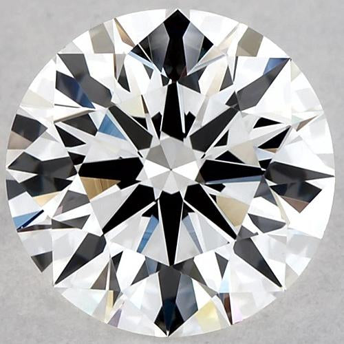 Funkelnder 1 Karat Diamant im Rundschliff, Farbe E, Reinheit VVS1