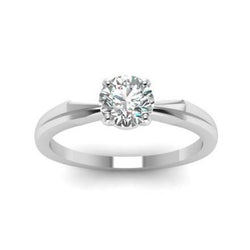 Edler Diamant Solitär-Ring 2,25 Karat F/VS1 – 14 Karat Weißgold