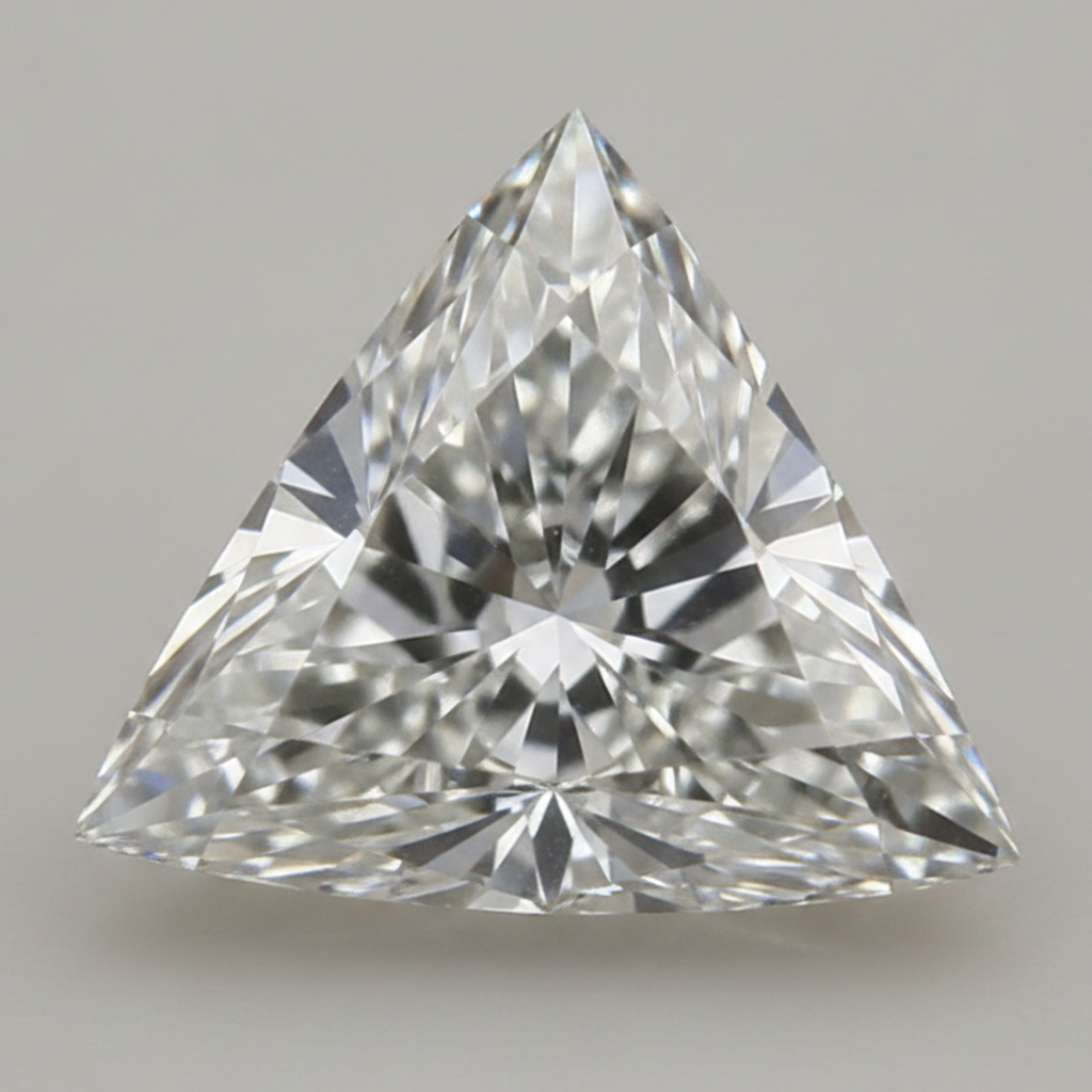 Funkelnder Trillion-Schliff loser Diamant G VS1 5 Karat aus der Erde gewonnen Natur