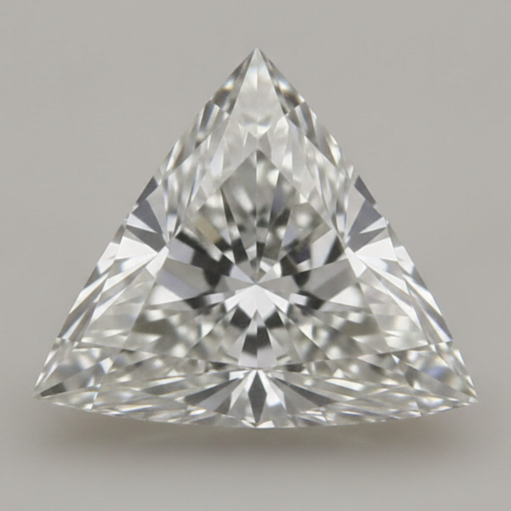 Funkelnder Trillion-Schliff loser Diamant G VS1 5 Karat aus der Erde gewonnen Natur
