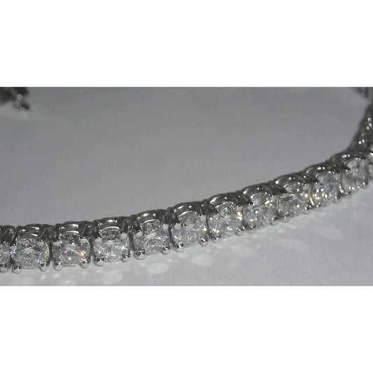 11 Karat Echte Diamant-Tennisarmband