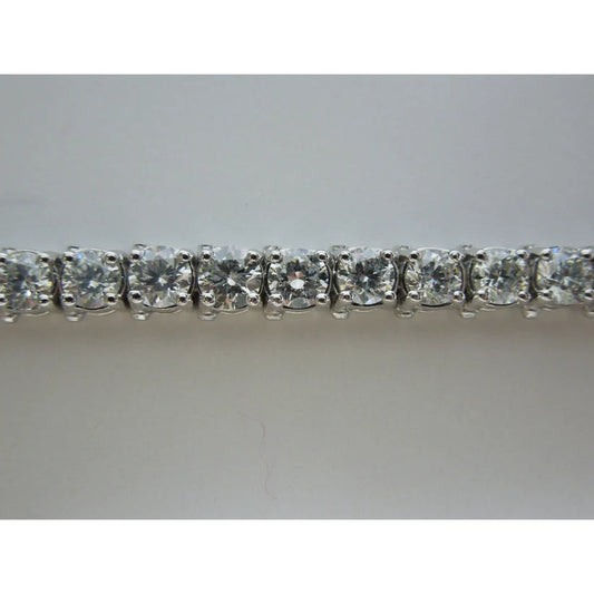 19 Karat Echte Diamant Tennis Armband