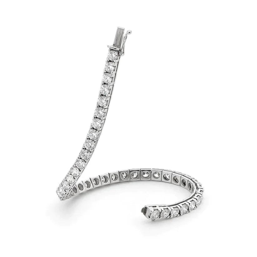 20-Zeiger-Tennisarmband Echte Diamant