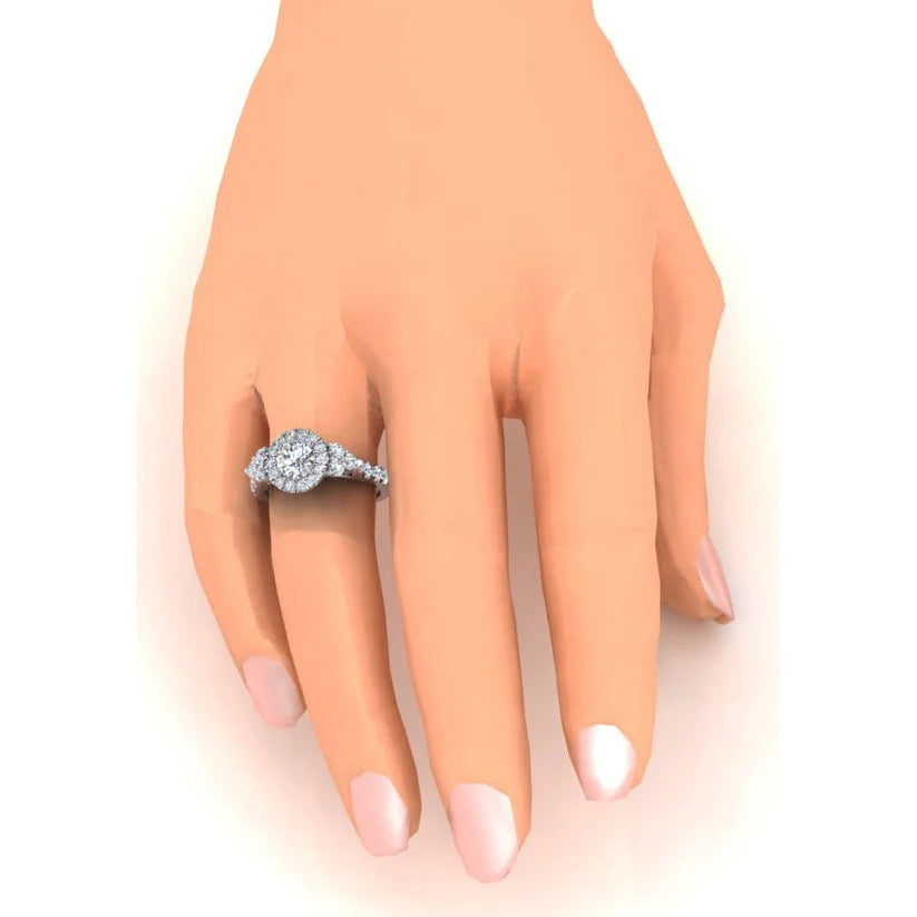 Echt Diamant Verlobungs Ring Für Frauen
