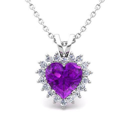 VVS Reinheit Lila Amethyst Edelschmuck 8,75 Karat – 14 Karat