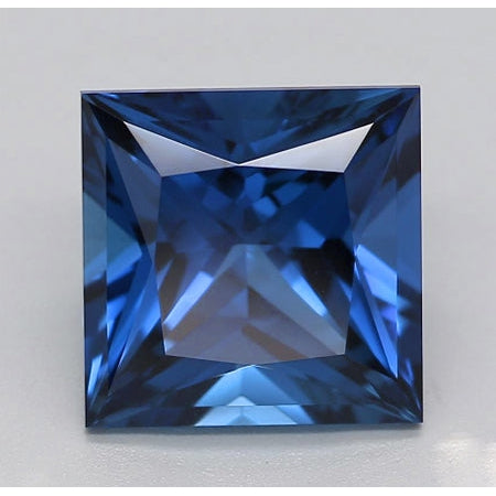1,5 ct Blaue Prinzessin Diamant Natürlich Lose Ausgezeichneter Schliff
