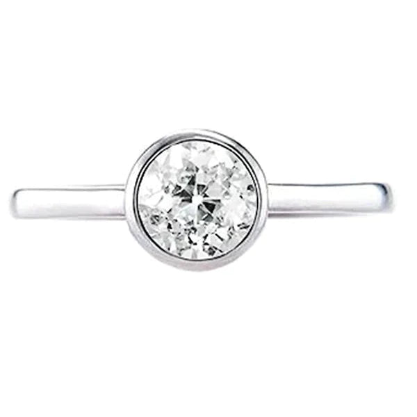 1 Karat Alter Bergmann-Echt Diamantring