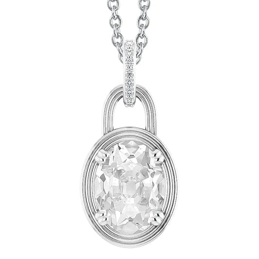 4 Karat Echt Diamant Anhänger