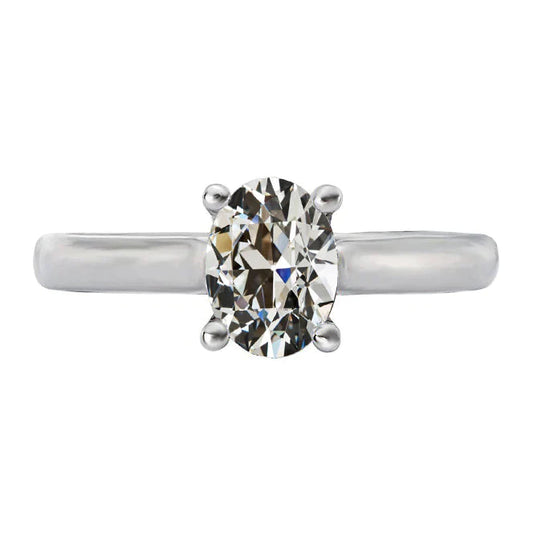 4 Karat Natürliche Diamant Ring