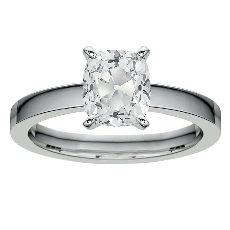 5 Karat Kissen Echt diamantring