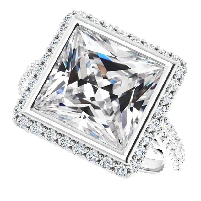 9 Karat Naturliche Diamant Ring
