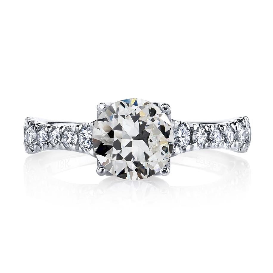 Damen Jubiläumsring Runder Echt Diamant Im Alten Minenschliff 5 Karat- harrychadent.ch