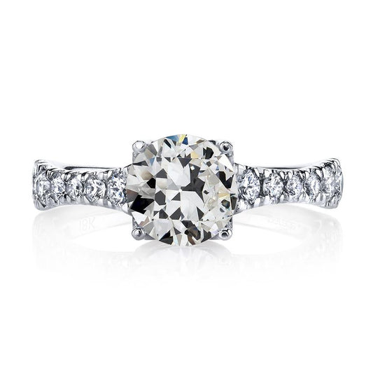Damen Jubiläumsring Runder Echt Diamant Im Alten Minenschliff 5 Karat- harrychadent.ch