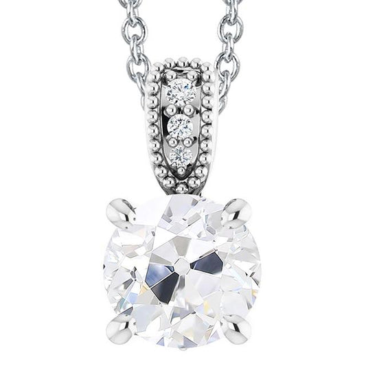 Damen Naturlich Diamant Anhänger Alter Bergmann Schmuck Mit Kaution 5 Karat Krappen Set - harrychadent.ch