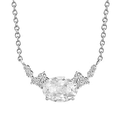 Gold 14K Echt Diamant Anhänger rund & Oval alter Bergmann Krappen Set 4,50 Karat