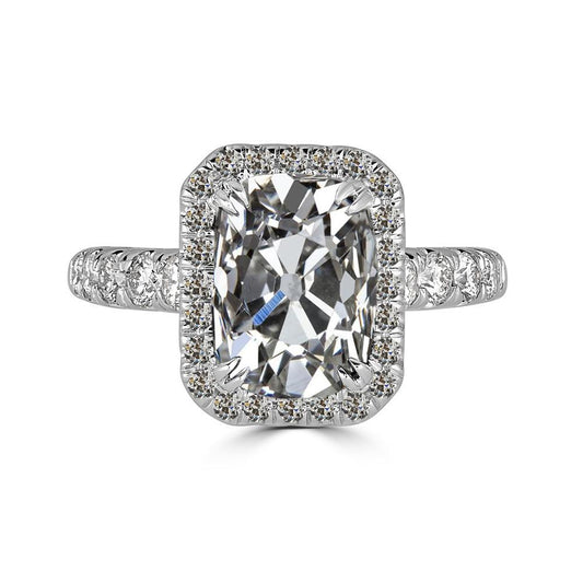 Halo Runden & Oval Alter Bergmann Echt Diamantring Gold 7,50 Karat - harrychadent.ch