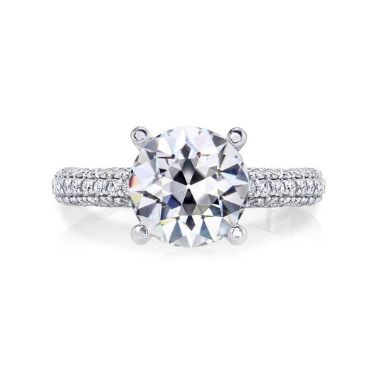 Jubiläumsring Rund Altschliff Naturlich Diamant Gold Damen Schmuck 5.50 Karat - harrychadent.ch