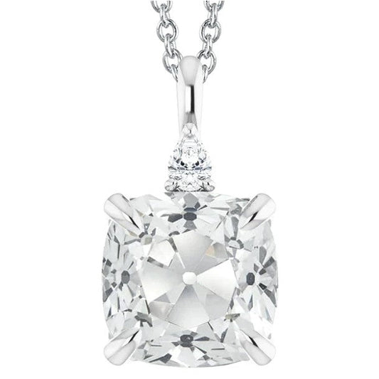 Kissen Eagle Claw Zinken Old Miner & Pear Echt Diamanten Gold Anhänger