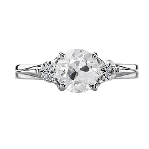 Natürliche Diamant Ring für Frauen